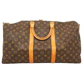 Louis Vuitton-Louis Vuitton Keepall Bandouliere 50-Brown
