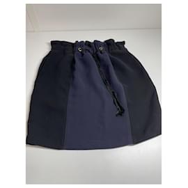 Sandro-Sandro Skirt-Black,Navy blue