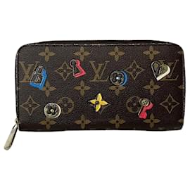 Louis Vuitton-Louis Vuitton Zippy wallet-Brown