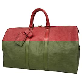 Louis Vuitton-Louis Vuitton Keepall 45-Red