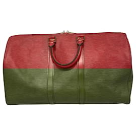 Louis Vuitton-Louis Vuitton Keepall 45-Red