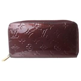 Louis Vuitton-Louis Vuitton Zippy wallet-Dark red