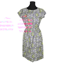 Saint Laurent-Pink cotton dress-Pink