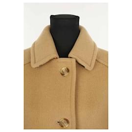 Burberry-Wool coat-Camel