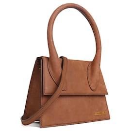 Jacquemus-JACQUEMUS Handbags T.  Leather-Brown