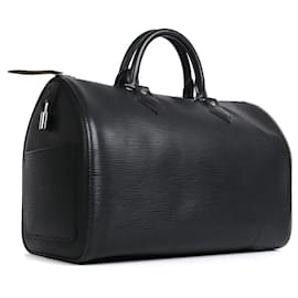 Louis Vuitton-LOUIS VUITTON Handbags T.  Leather-Black