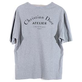 Dior-DIOR T-shirts T.International M Cotton-Grey