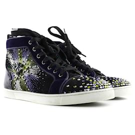 Christian Louboutin-Baskets CHRISTIAN LOUBOUTIN T.EU 39.5 Cuir-Noir