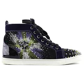 Christian Louboutin-Baskets CHRISTIAN LOUBOUTIN T.EU 39.5 Cuir-Noir