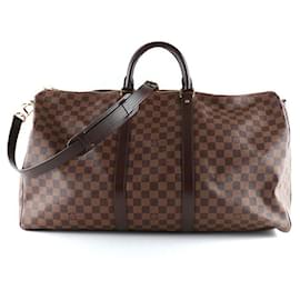 Louis Vuitton-LOUIS VUITTON Travel bags T.  Leather-Brown