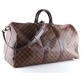 Louis Vuitton-LOUIS VUITTON Travel bags T.  Leather-Brown