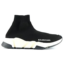 Balenciaga-BALENCIAGA Trainers T.EU 36 Cloth-Black