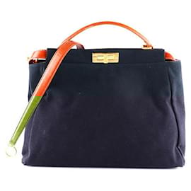 Fendi-FENDI Handbags T.  Leather-Black