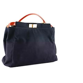 Fendi-FENDI Handbags T.  Leather-Black
