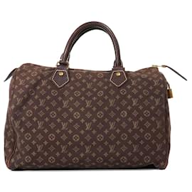Louis Vuitton-LOUIS VUITTON Handbags T.  Leather-Brown