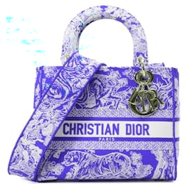 Dior-DIOR Handbags T.  Cloth-Blue
