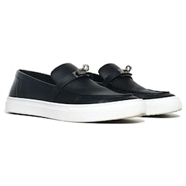 Hermès-HERMES Trainers T.EU 39 Leather-Black