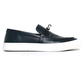 Hermès-HERMES Trainers T.EU 39 Leather-Black