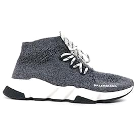 Balenciaga-BALENCIAGA Trainers T.EU 40 Cloth-Grey