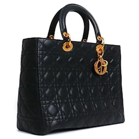 Dior-DIOR Handbags T.  Leather-Black