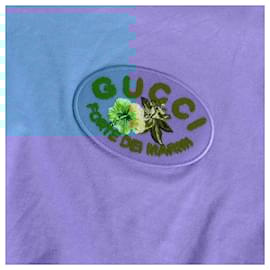 Gucci-GUCCI Tops T.INTERNATIONAL M Cotton-Blue