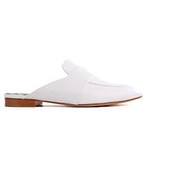 Hermès-HERMES Sandals T.EU 37 Leather-White