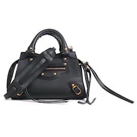 Balenciaga-BALENCIAGA Handbags T.  Leather-Black