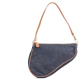 Dior-DIOR Handbags T.  Denim - Jeans-Navy blue