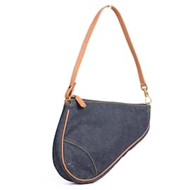 Dior-DIOR Handbags T.  Denim - Jeans-Navy blue
