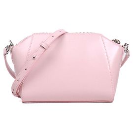 GIVENCHY - Bolsa de ombro Antigona XS em couro liso rosa claro Rosa