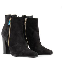 Botas BALMAIN T.EU 39 Cuero Negro