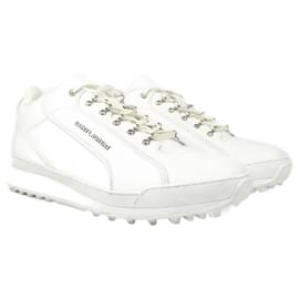 Saint Laurent-SAINT LAURENT Trainers T.EU 42 Leather-White