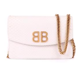 Balenciaga-BALENCIAGA Handbags T.  Leather-White
