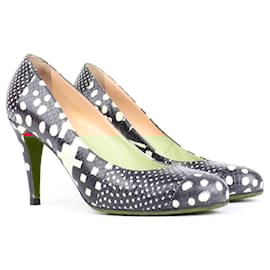 Christian Louboutin-CHRISTIAN LOUBOUTIN Heels T.EU 40 Leather-Black