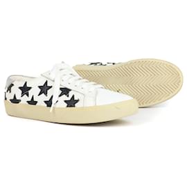 Saint Laurent-SAINT LAURENT Trainers T.EU 38.5 Leather-White