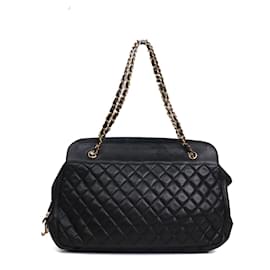 Chanel-CHANEL Handbags T.  Leather-Black