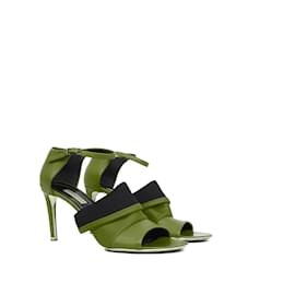 Balenciaga-BALENCIAGA Sandals T.EU 39 Leather-Red