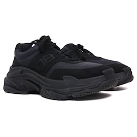 Balenciaga-BALENCIAGA Trainers T.EU 43 Leather-Black