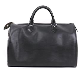 Louis Vuitton-LOUIS VUITTON Handbags T.  Leather-Black