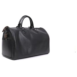 Louis Vuitton-LOUIS VUITTON Handbags T.  Leather-Black