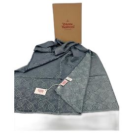 Xale de seda Vivienne Westwood Multicor