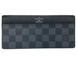 Louis Vuitton-Louis Vuitton Damier Graphite Card Case-Black