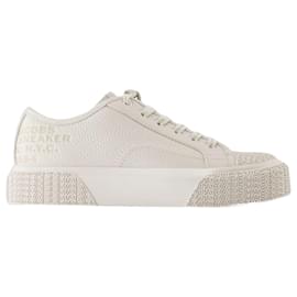 Baskets - Marc Jacobs - Cuir - Blanc Blanc
