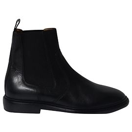 Botas Chelay Isabel Marant em couro preto Preto