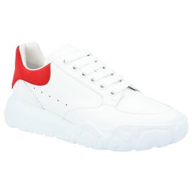 Baskets Oversized Court d'Alexander McQueen Blanc