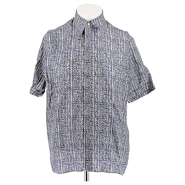 Fendi-FENDI Shirts T.EU (tour de cou / collar) 39 Silk-Blue