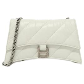 Balenciaga-Balenciaga Crash XS Shoulder Bag-White
