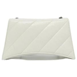Balenciaga-Balenciaga Crash XS Shoulder Bag-White