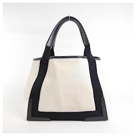 Balenciaga-Balenciaga Navy Cabas S Handbag-Black