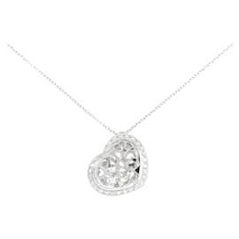 Autre Marque-Ponte Vecchio Heart Diamond Necklace-Other